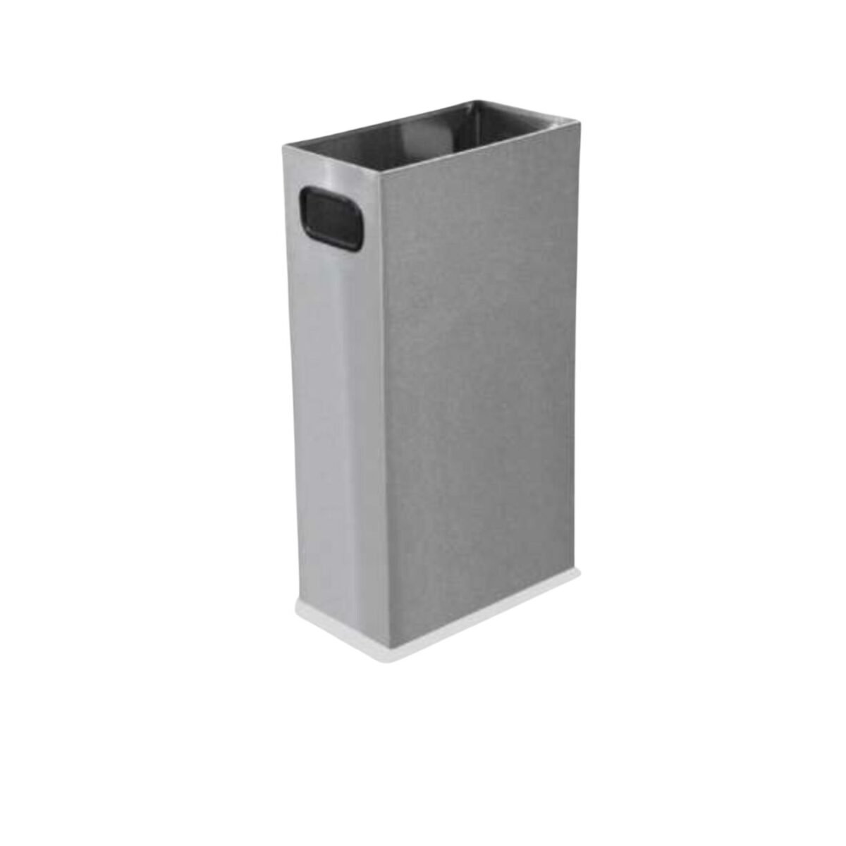 Cesto Papelero / Bote de Basura Papelero en Acero Inoxidable Cajero de 30 cm x 18 cm x 59 cm y de 31 litros. Clave: G-111805