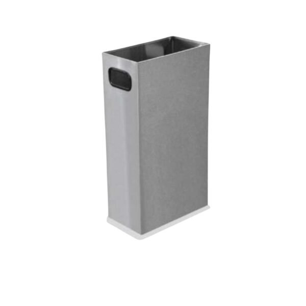 Cesto Papelero / Bote de Basura Papelero en Acero Inoxidable Cajero de 30 cm x 18 cm x 59 cm y de 31 litros. Clave: G-111805