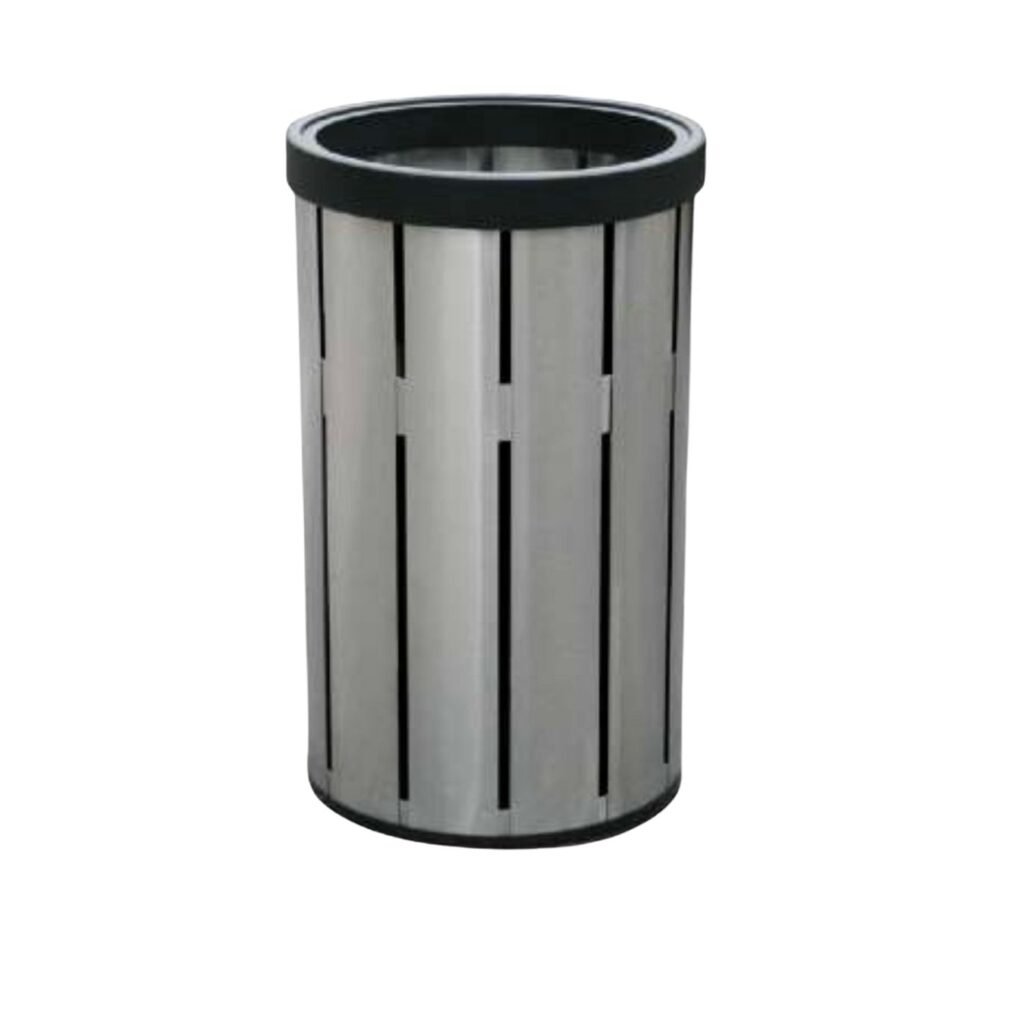 Basurero / Bote de Basura en Acero Inoxidable Jumbo 150 litros de 49 cm x 80 cm. Clave G-112536
