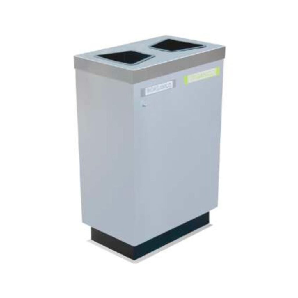 Basurero ecológico / Bote de Basura en Acero Inoxidable para reciclar G-110856