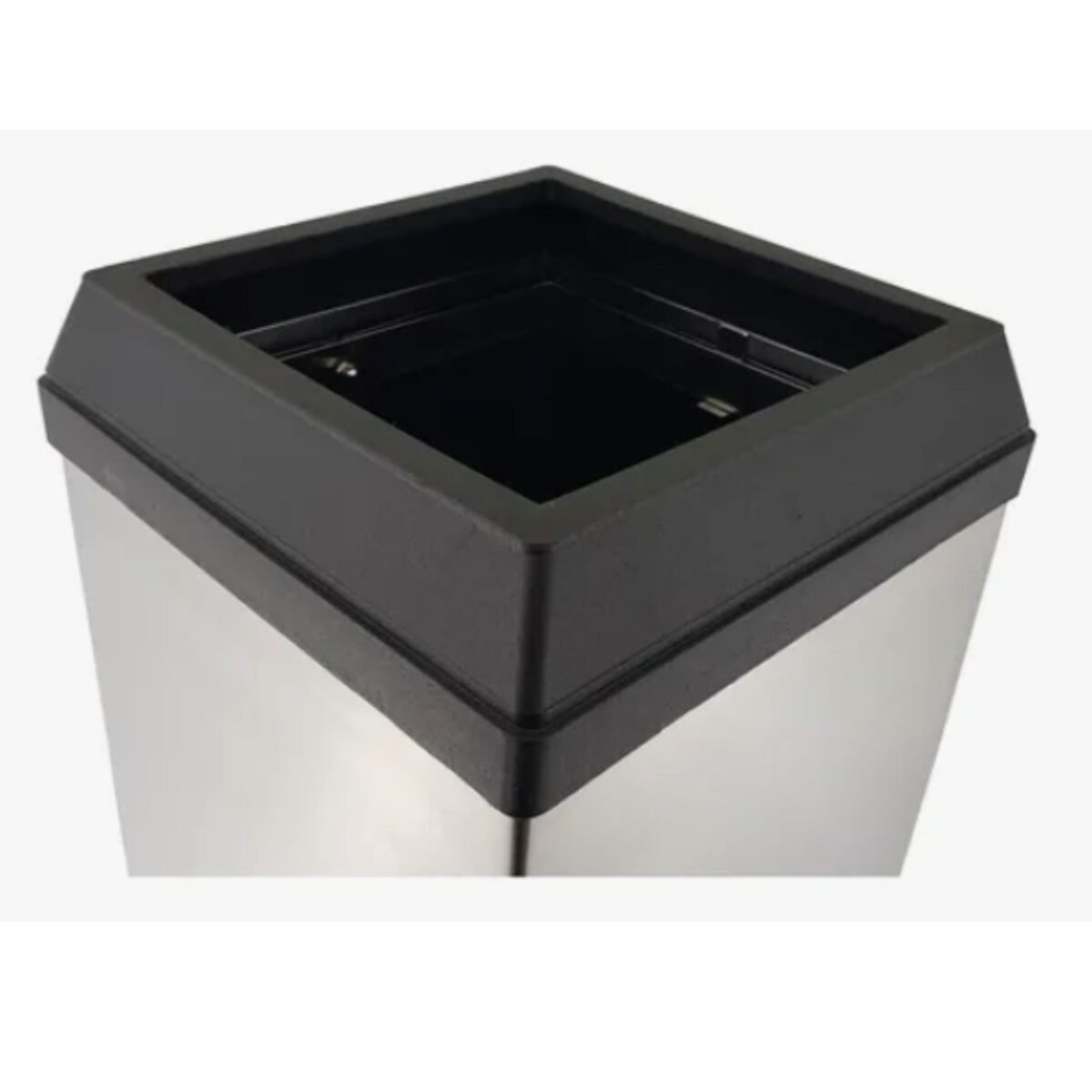 Cesto Papelero / Bote de Basura Papelero en Acero Inoxidable de 26 x 26 x 70 cm y de 47 litros. Clave: G-112836 3